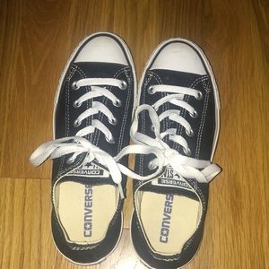 Black Low Top Converse